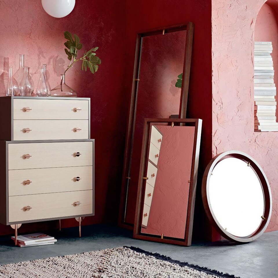 Floating Suspension Floor Mirror west elm Australia